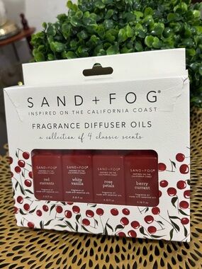 Sand + Fog Inspired in the California Coast Diffusers Oils